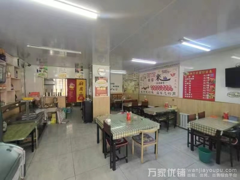 汇金市场对面旺铺餐饮店转让，流量大客源稳定